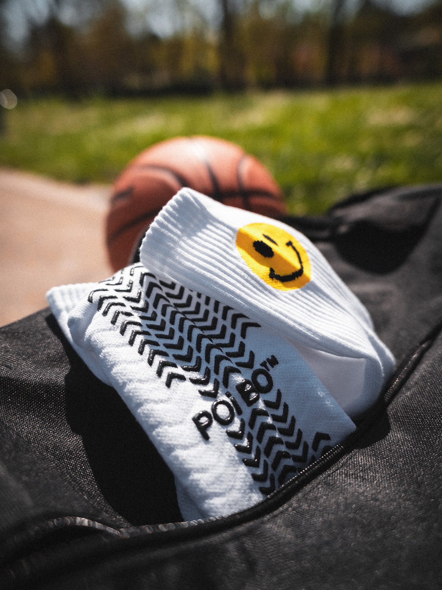 Smiley Grip Socks