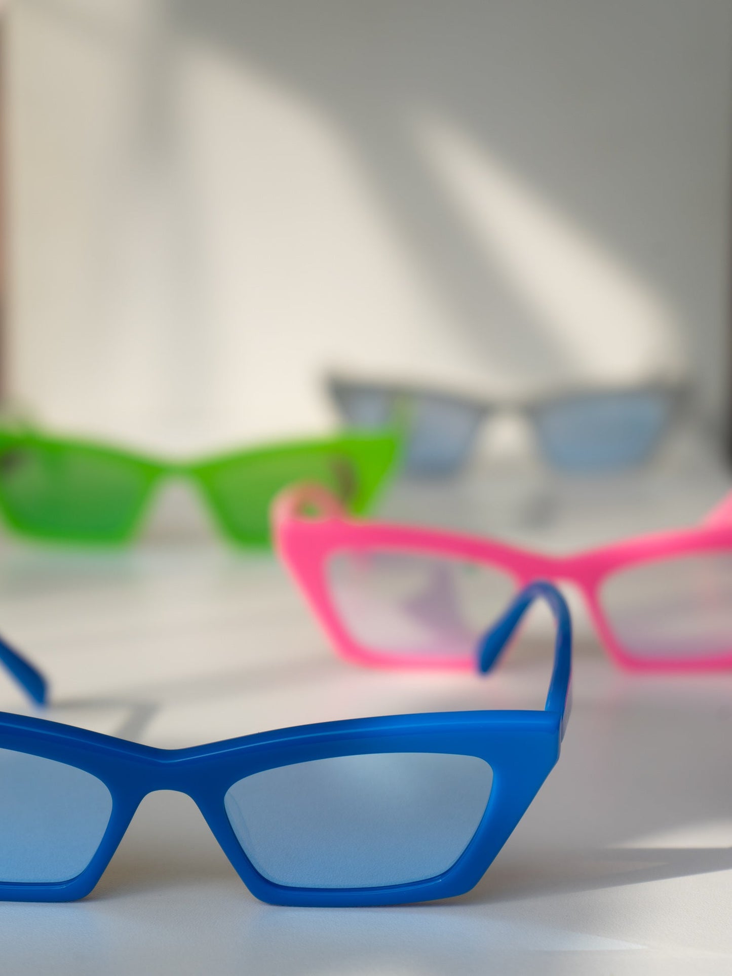 Bold Neon Electric Blue