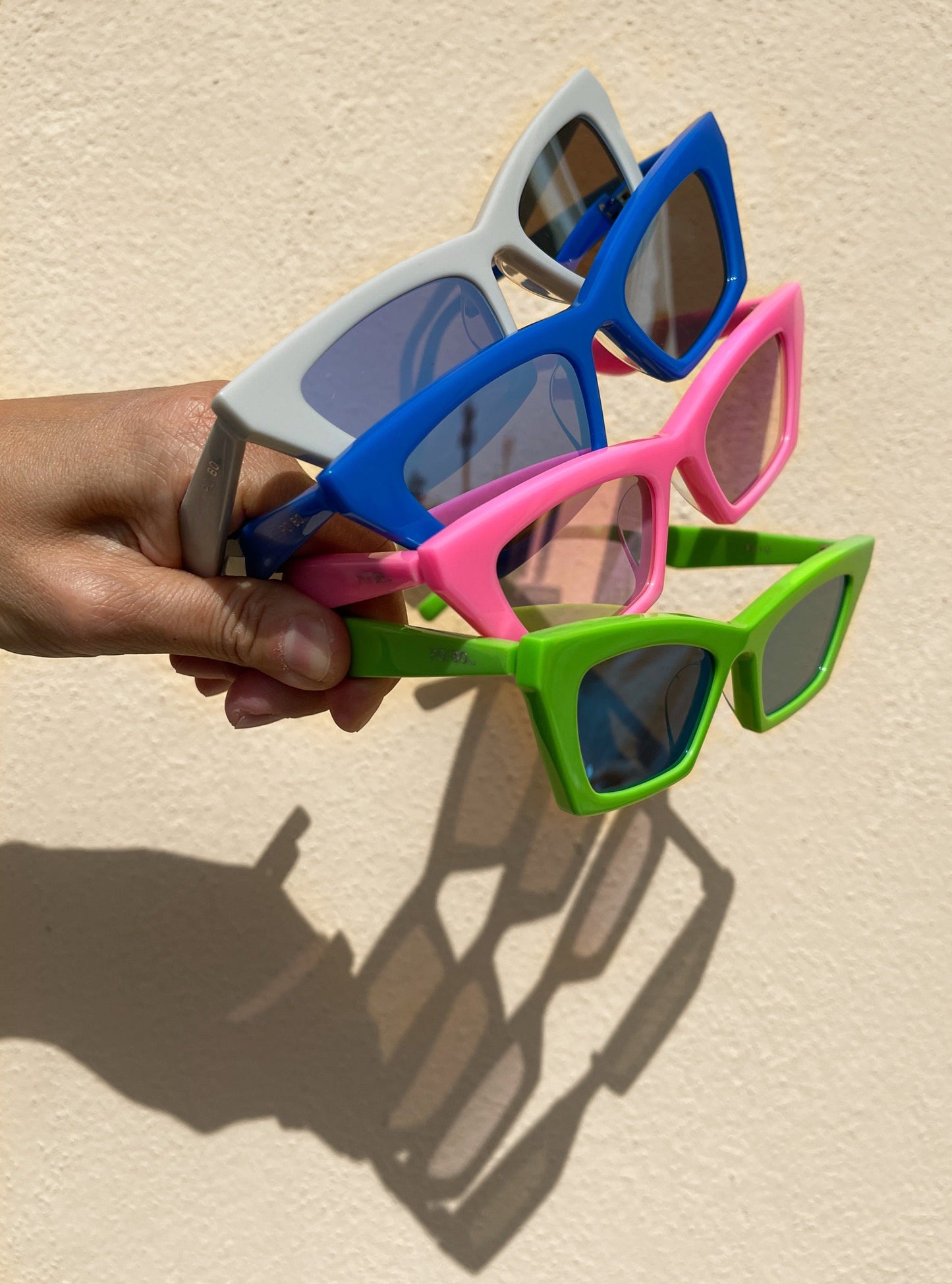 Bold Neon Electric Blue